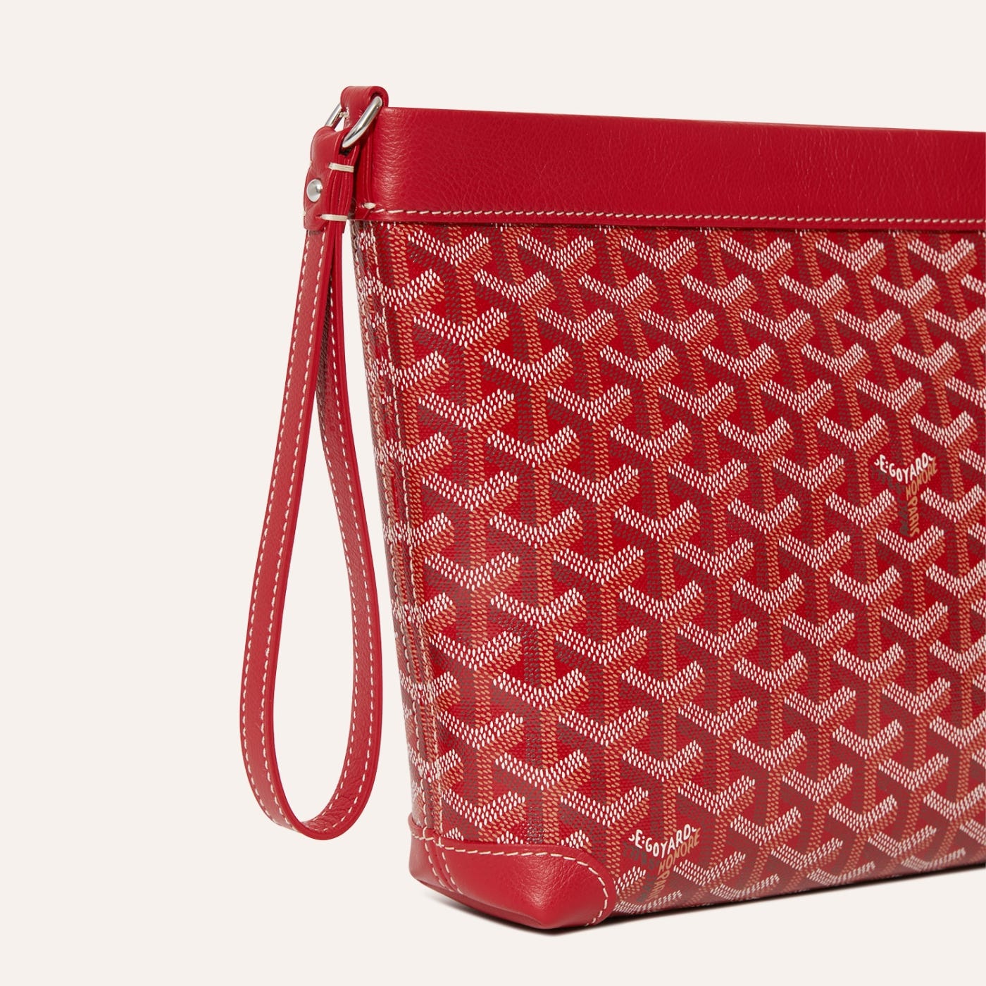 Goyard Conti Pouch Red - Image 3